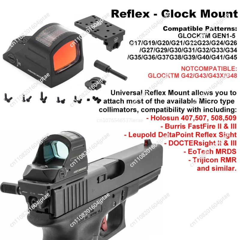 Power Tools Red - For ​​Solar Powered Metal Red Dot