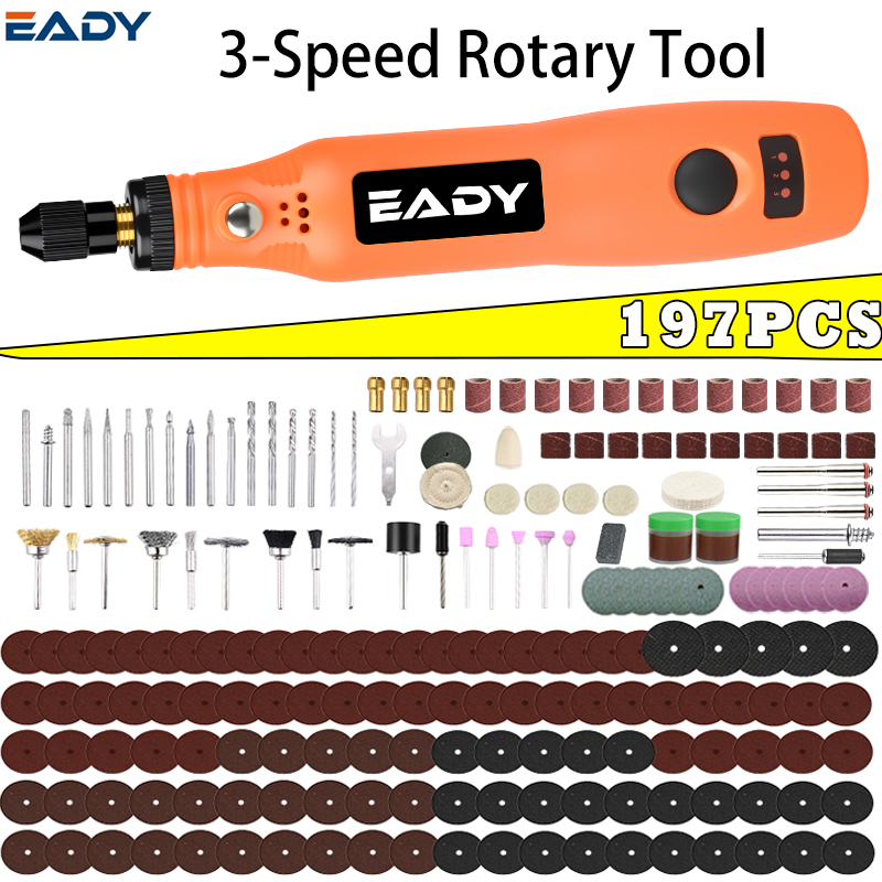 Kit Power Tools - USB Cordless Rotary Tool Kit –