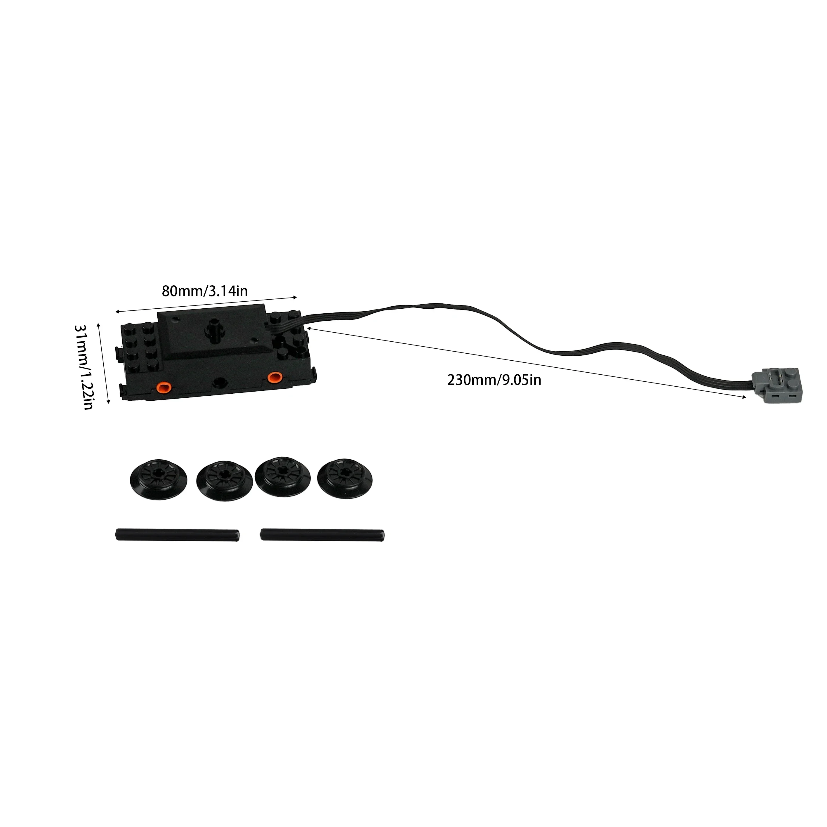 Train Track motor 88002 MOC Te - Power Tools Lego review and price
