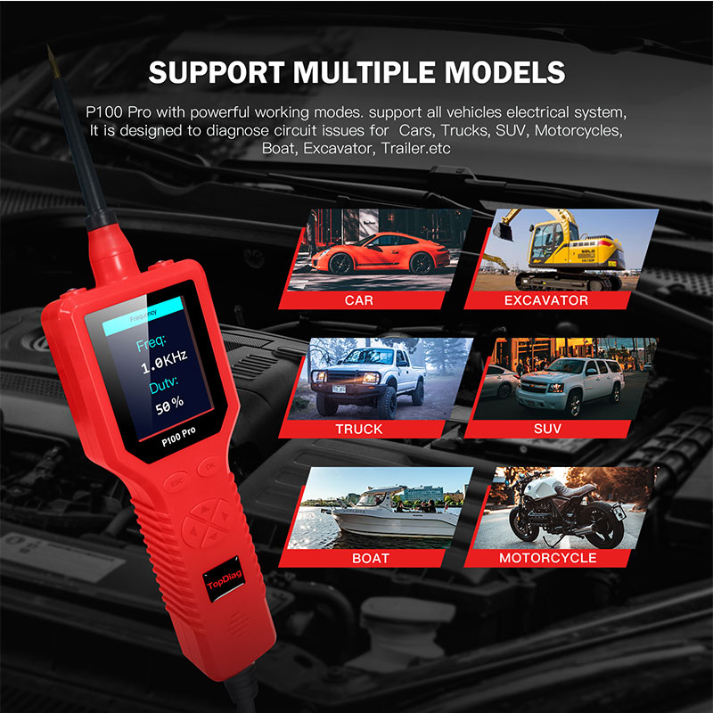 Newest Topdiag Power Probe P10 - Power Tools Red review and price