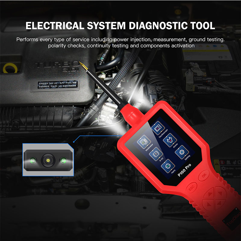 Newest Topdiag Power Probe P10 - Power Tools Red review and price