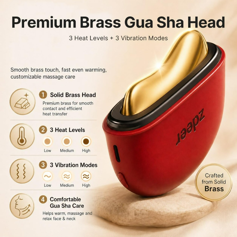 1Set Electric Heated Gua Sha F - Power Tools Red review and price