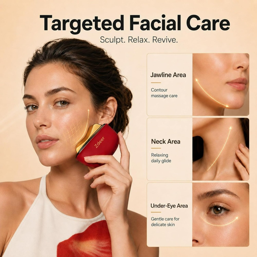 1Set Electric Heated Gua Sha F - Power Tools Red review and price