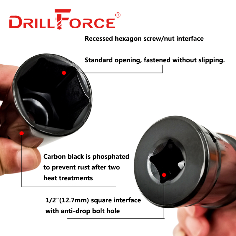 Drillforce 14-32mm Long Wrench - Power Tools Impact Wrench review and price