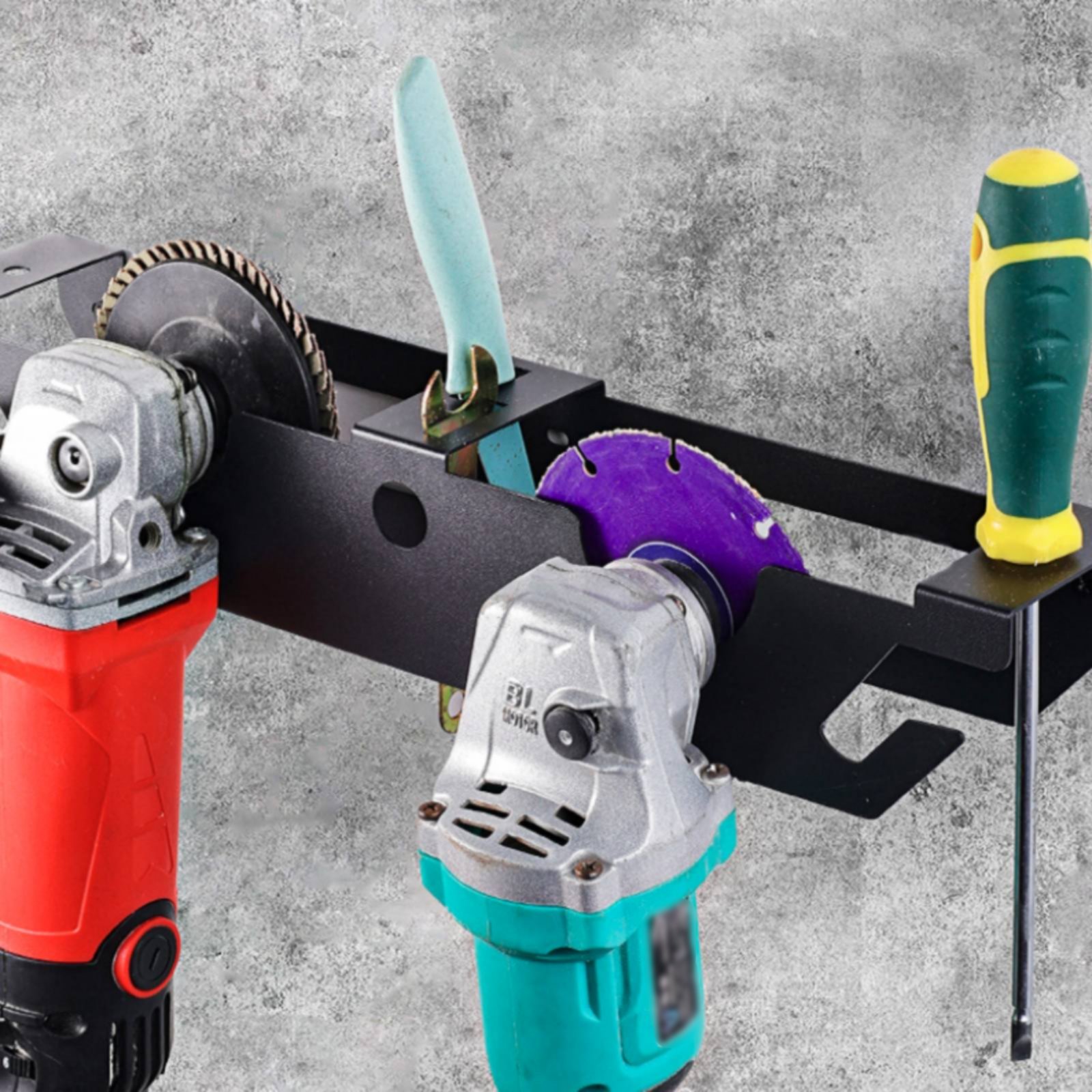 4 Bay Angle Grinder Rack Heavy - Power Tools Workshop review and price