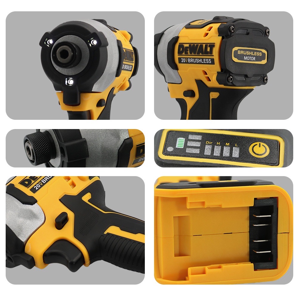 Dewalt DCF850 Wireless Brushle - Power Tools Ingco review and price