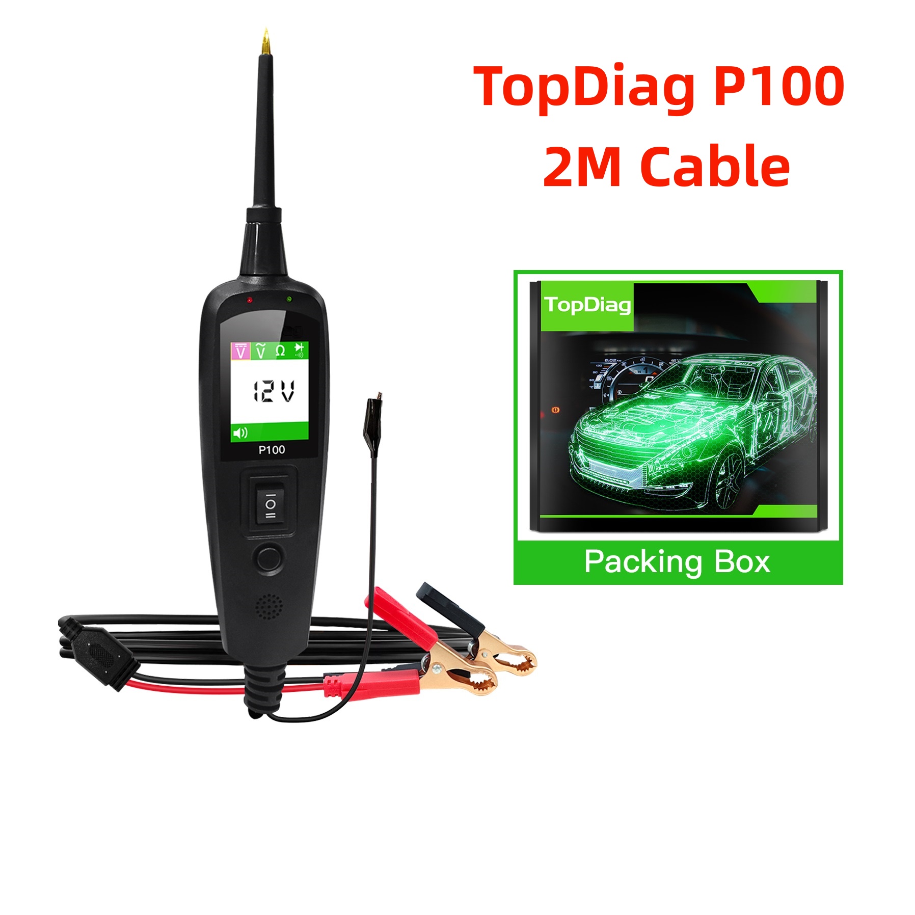 TopDiag P100 2M Car Electrical - Kit Power Tools review and price