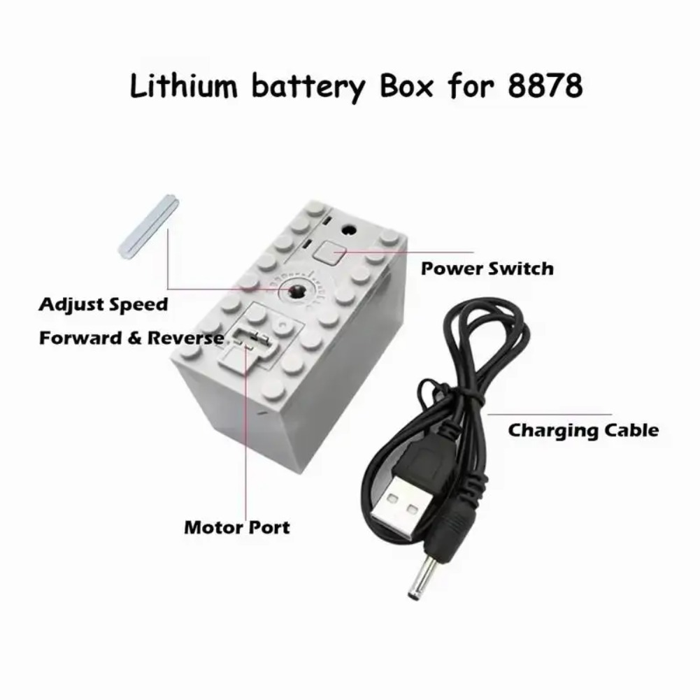 MOC Rechargeable AA /AAA Batte - Power Tools Lego review and price