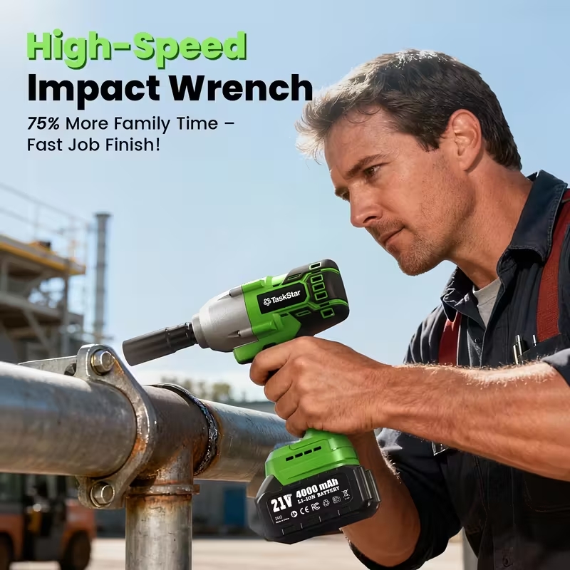 TaskStar Impact Wrench 1600N.m - Power Tools Impact Wrench review and price