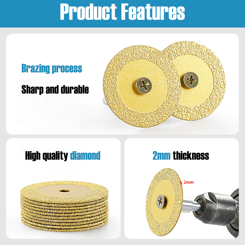 40mm Braze Diamond Saw Blade M - Power Tools Drill review and price