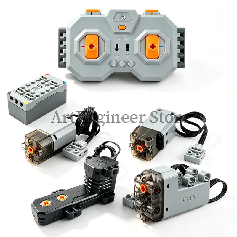 CaDA Power Functions M/L/Servo - Power Tools Lego review and price