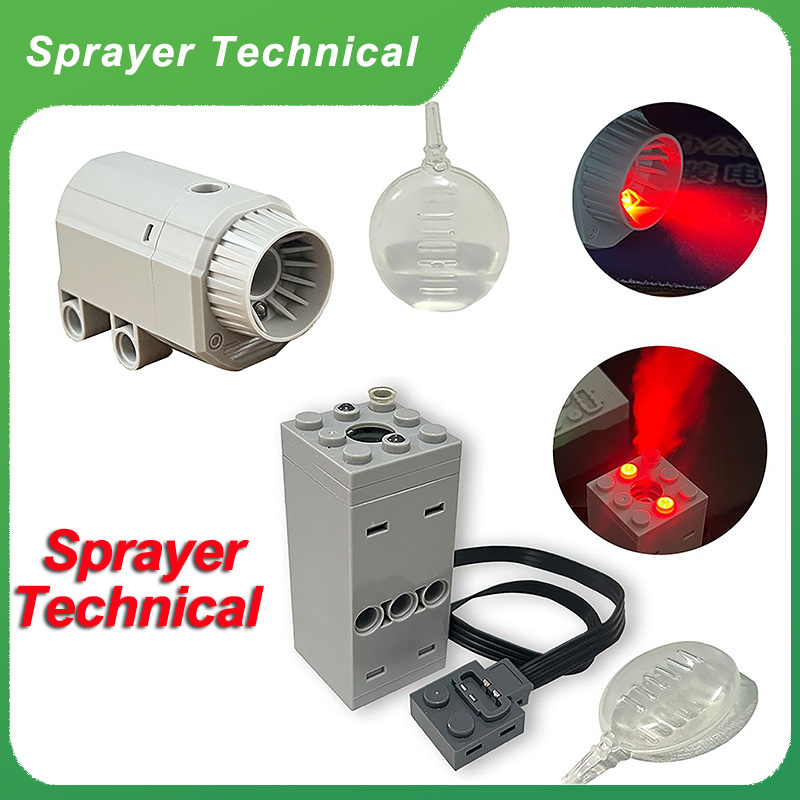 New Technical spray smoke Moto - Power Tools Lego review and price