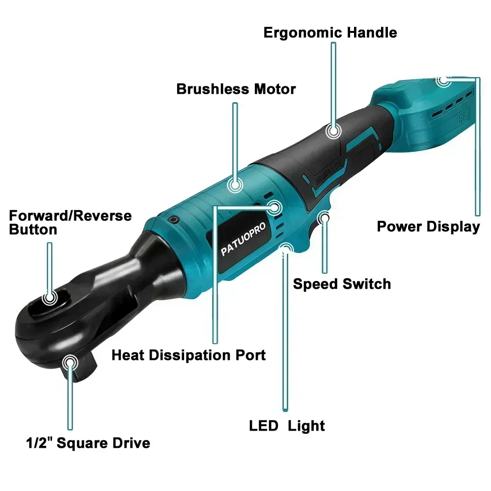 100N.m Brushless Electric Ratc - Power Tools Ingco review and price