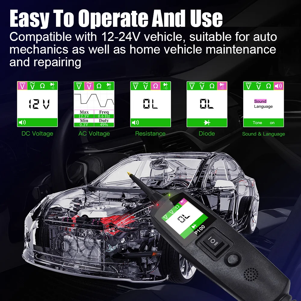 P100 Automotive Circuit Tester - Kit Power Tools review and price