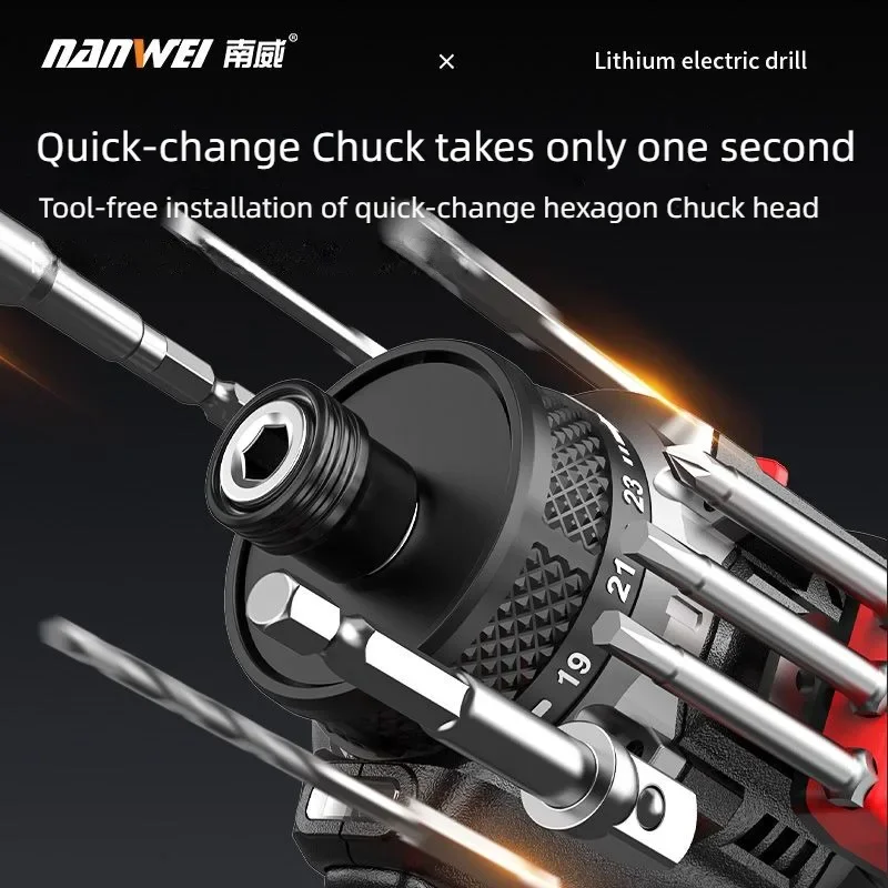 NANWEI Brushless Electric Dril - Power Tools Ingco review and price