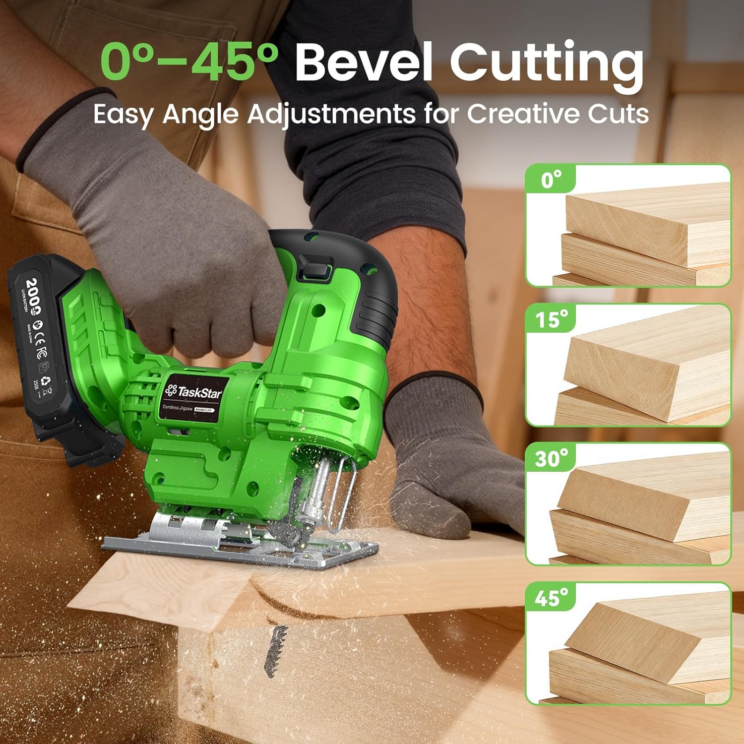 Taskstar Jig Saw Tool & Angle  - Jigsaw Orbital Blade review and price