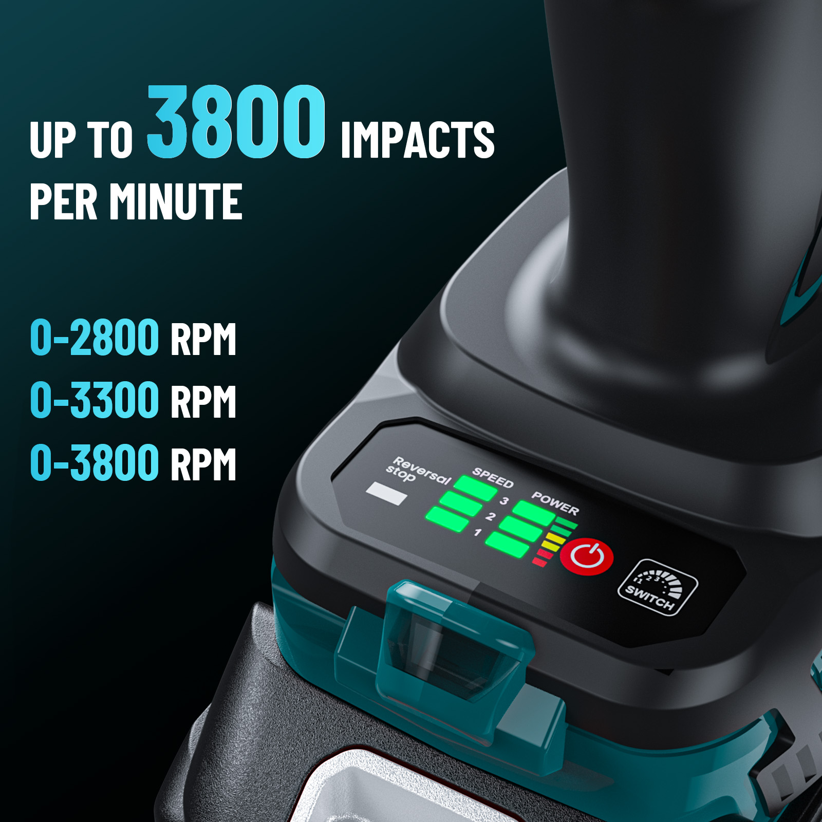 Seesii 1600Nm Cordless impact  - Power Tools Impact Wrench review and price