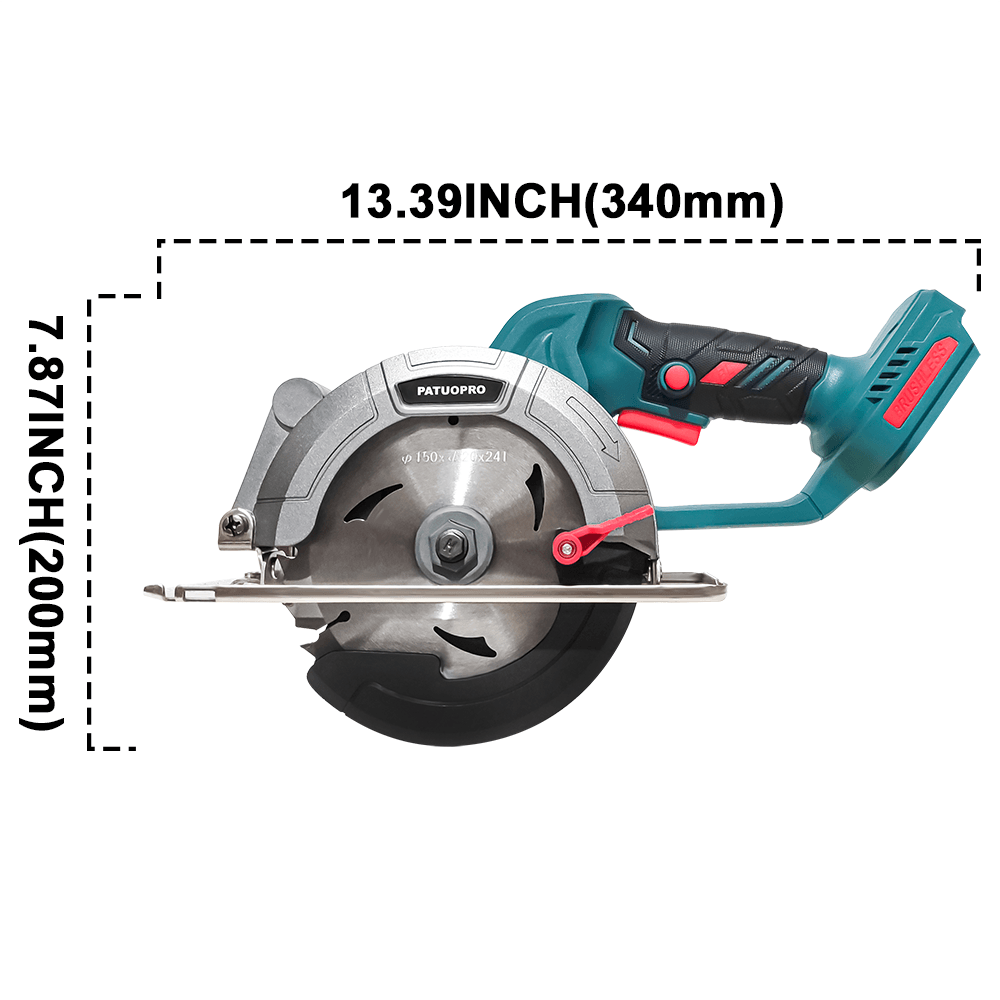 PATUOPRO 6 Inch Brushless Circ - Power Tools Ingco review and price